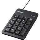 【中古】バッファロー 有線テンキーボード Tabキー 簡易パッケージモデル ブラック BSTK100BKZ