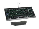 【中古】LEOBOG K27 有線USB接続 青軸 RGBメカニカルキーボード RGBバックライト 87キー 抗衝突 アルミシャーシ 取り外し可能なリ左手ストレ...