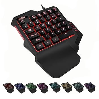 【中古】RGBゲーミングキーボード - Jancal 片手キーボード 35キー PS4 / Xbox/PCに適し ポータブル RGBバックライト ミニゲームキーボード マクロ記録に 【中古】RGBゲーミングキーボード - Jancal 片手キーボード 35キー PS4 / Xbox/PCに適し ポータブル RGBバックライト ミニゲームキーボード マクロ記録に