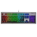 【中古】Rosewill NEON K52 有線防水ゲーミングキーボード Mem-chanicalスイッチ RGB LEDバックライト効果 104キー 19キーアンチゴースト/12マルチメディ(2)
