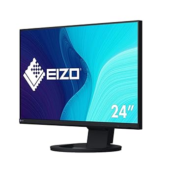 【中古】EIZO FlexScan EV2480-BK 23.8型/1920×1080/フレームレスモニター/アンチグレアIPS/疲れ目軽減/ブラック