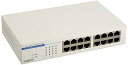 【中古】ロジテック スイッチングハブLANハブ 16ポート 電源内蔵 メタルケース 動作時環境50℃対応 LAN-SW16P/HGW