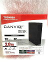 【中古】東芝 USB3.0外付け HDD 2.0TB HD-ED20TK