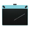 【中古】ワコム Intuos Art 旧モデルペン&タッチ 絵画・油彩制作用モデル Mサイズ ミントブルー CTH-690/B0