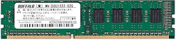 【中古】バッファロー 法人向け PC3-10600 DDR3 1333MHz 240Pin SDRAM DIMM 2GB MV-D3U1333-S2G 1枚
