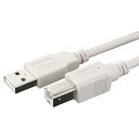 【中古】タローズTARO'S USB2.0ケーブル USBプリンターケーブル A-Bタイプ ライトグレー 1.8m CBUSB-AB-1.8M エコ簡易パッケー...