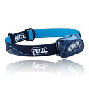 【中古】Petzlペツル ヘッドライト LEDライト アクティック E099FA01 ブルー
