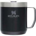 【中古】STANLEYスタンレー クラシック真空マグ 0.35L マットブラック 保冷 保温 マグカップ アウトドア キャンプ 食洗機対応 日本正規品