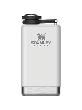 【中古】STANLEYスタンレー SSフラスコ 0.14L ホワイト スキットル ウイスキー アウトドア 01695-041 ..