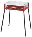 【中古】コールマンColeman コンロ クールステージツーウェイグリル 3~4人用 レッド 170-9433