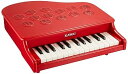 【中古】KAWAI ミニピアノ P-25 ローズレッド