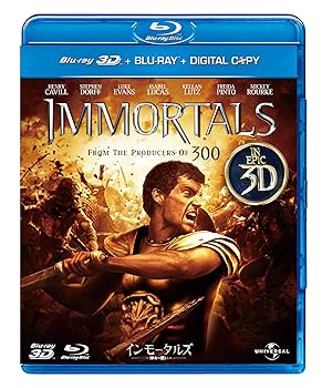 【中古】インモータルズ −神々の戦い−　3D&2Dデジタルコピー付 Blu-ray