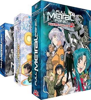 【中古】フルメタル・パニック! & フルメタル・パニック? ふもっふ & フルメタル・パニック! The Second Raid コンプリート DVD-BOX 全49話+OVA, 1250分