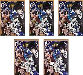 【中古】黒執事 Book of Circus レンタル落ち 全5巻セット マーケットプレイスDVDセット商品