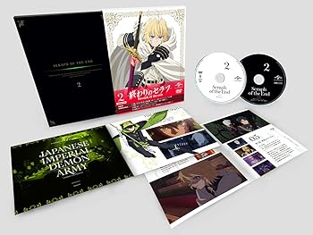Video CDs - 【中古】終わりのセラフ 第2巻初回限定生産ドラマCD付 DVD