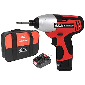 【中古】SK11(エスケー11) 10.8V 充電インパクトドライバー SID-108V-15RLS