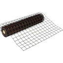 【中古】TRUSCO(トラスコ) 多目的樹脂ネット ブラウン1MX10M 目合67MMX64MM T-H10PB