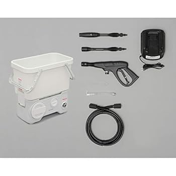 【中古】アイリスオーヤマ タンク式高圧洗浄機 コードレスタイプ SDT-L01N