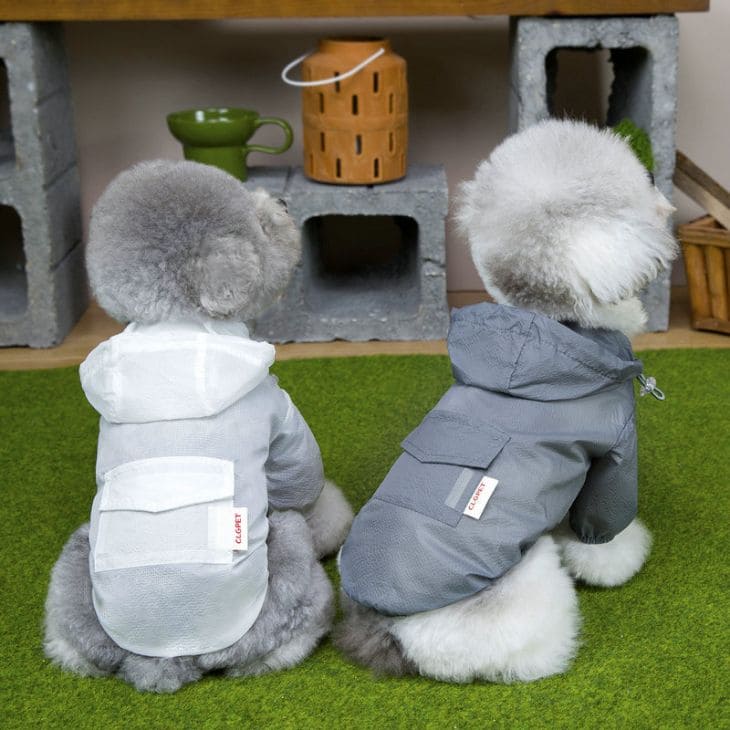 2026新作 犬 服 犬用 UVカット レインコート ドッグウェア 夏用 薄手 防水 フード付き 小型犬 中型犬 雨具 紫外線対策 はっ水加工 ペット服 梅雨対策 雨の日 おしゃ 可愛い お散歩