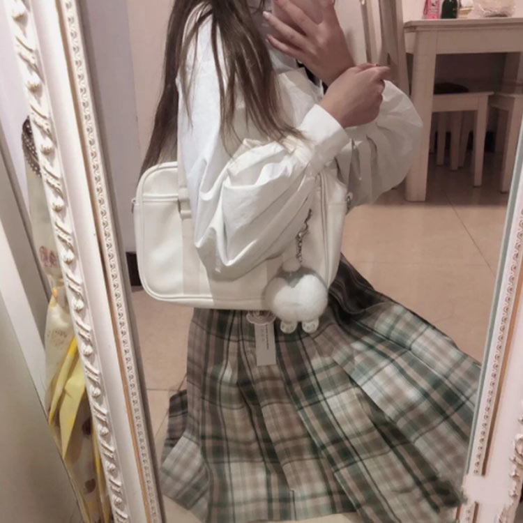 JKバック シンプル 通学かばん JK鞄 鞄 ミニJKバック登場 学生 学生鞄 JK 通学 ス...