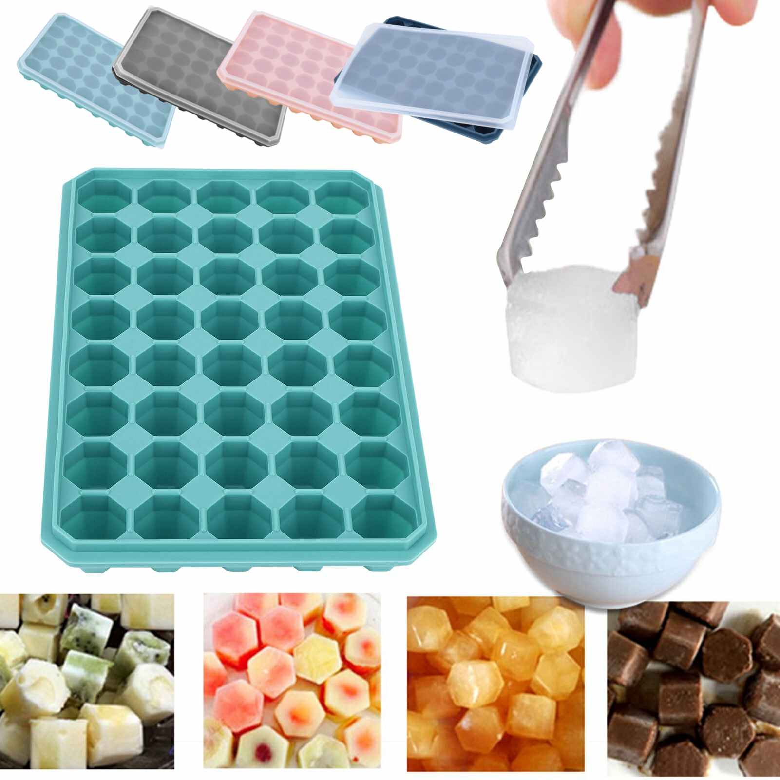 氷取り出 アイスキューブ 製氷トレー キッチン用品 食器 調理器具 豊富な品揃え グリーン ブラック ピンク