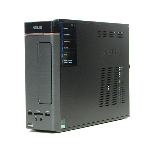 ASUS K20DA AMD A4-6210 1.80GHz 4GB HDD 500GB Windows10 無線LAN Bluetooth LibreOffice 中古 デスクトップ 本体