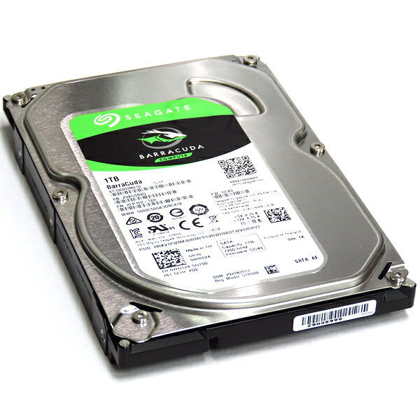 【中古】3.5インチ HDD 1TB 有名メーカ