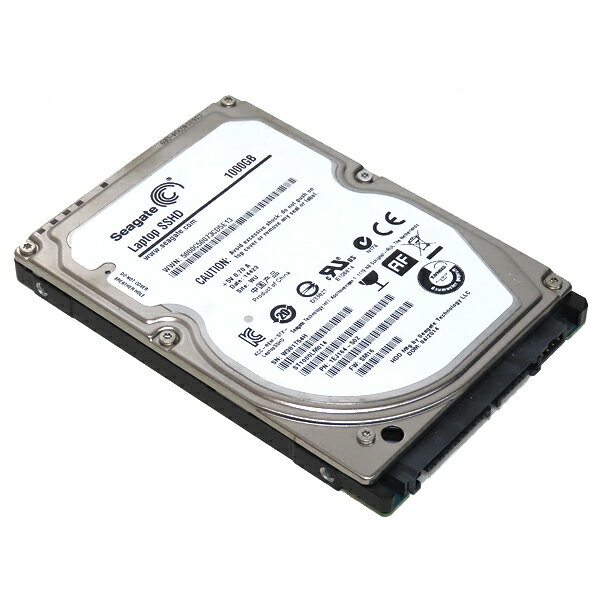 【中古】HDD SSHD Seagate シーゲイト ST1000LM014 1TB 2.5インチ 9.5mm ハイブリッドHDD 内蔵型ハードディスクドライブ 10000時間以下