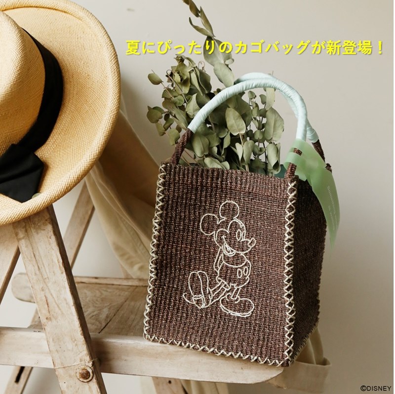 Accommode アコモデ バッグ ミッキーマウス D Qc472 レディースバッグ バッグ Accommode かごバッグ ブラウンバッグ 小物 ブランド雑貨 カゴバッグ ディズニー ミッキーマウス かごバッグ スクエア バッグ カゴバッグ ディズニー D Qc472 ベージュ ブラウン アトリウム