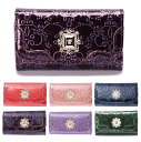 ANNA SUI アナスイ キーケース ルーミー 316902 レディース パープル ラベンダー ピンク ネイビー グリーン