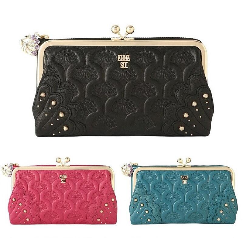 ANNA SUI アナスイ 財布 がま口 二つ折