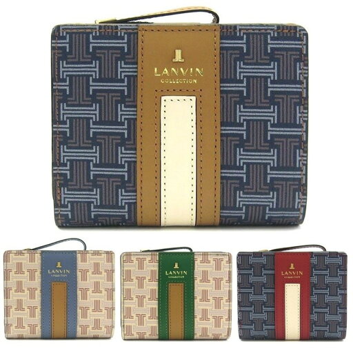LANVIN COLLECTION ランバンコレクション 財布 二つ折り フェリアパース 二つ折りコンパクト財布 0656513 LANVIN COLLECTION ランバンコレクション 財布 二つ折り フェリアパース 二つ折りコンパクト財布 0656513