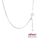 18金 ネックレス チェーン k18 チェーン だけ チェーンのみ 18k シンプル ホワイトゴールドk18 スライド式 ベネチアン チェーン 45cm 地金 ...