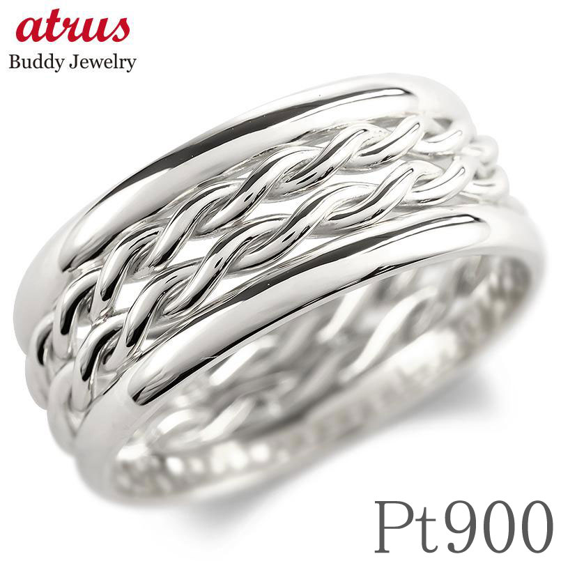 プラチナ リング 指輪 ピンキーリング シンプル 幅広 太め いぶし仕上げ 燻し pt900 上品 男性 地金 ジュエリー 普段使い ギフト プレゼント ユニセックス 男女兼用
