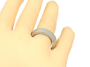 プラチナ ダイヤモンド リング 婚約指輪 エンゲージリング エタニティ フルエタニティ ストレート