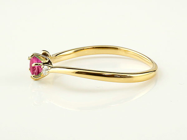 今だけクーポン配布中 指輪 エンゲージリング イニシャル ネーム R 婚約指輪 ルビー ダイヤモンド イエローゴールドk10アルファベット 10金 レディース 7月誕生石 人気 女性 の 送料無料 ピアノ購入者限定 レディースジュエリー アクセサリージュエリー アクセサリー