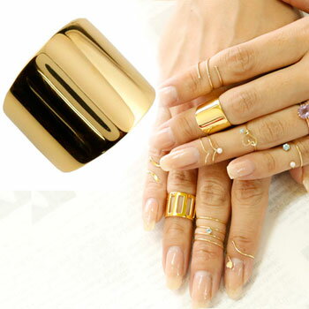 18金 リング ファランジリング ミディリング 関節リング 指輪 地金リング ピンキーリング イエローゴールドk18 ネイルリング フリーサイズ ストレート男女兼用 18k ファッションリング 大人 プレゼント ギフト 人気 普段使い