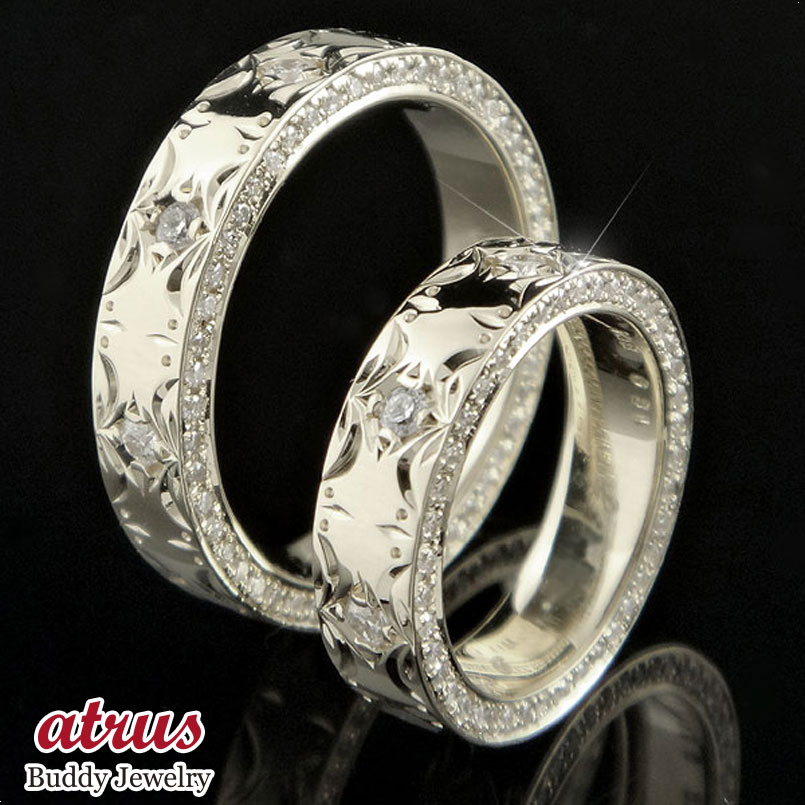 結婚指輪 プラチナ ペアリング カップル ハワイ...の商品画像