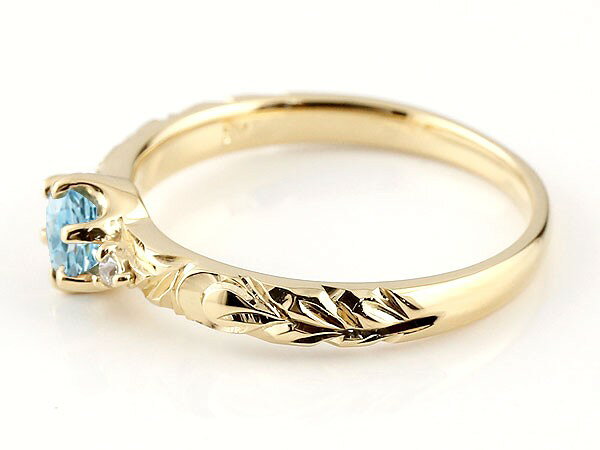 【10%OFFクーポンセール】 18金 リング ピンキーリング 18k レディース 指輪 ゴー...