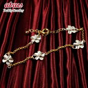 プラチナ ブレスレット レディース ユニセックス 18k ハワイアンジュエリー ダイヤモンド ゴールド 花 イエローゴールドk18 18金 pt900 k18 ...