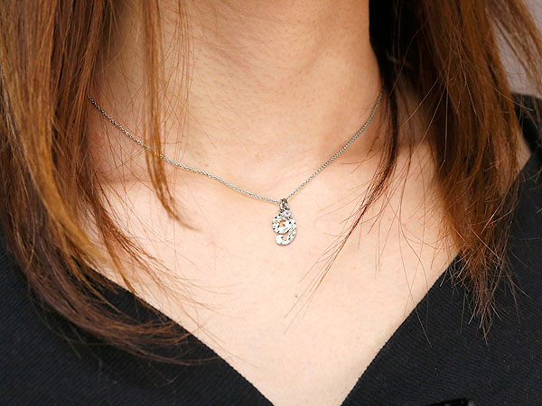 ネックレス ハワイアンジュエリー 数字 9 タンザナイト トップ ペンダント シルバー ナンバー レディース チェーン 人気 12月誕生石 プレゼント 女性 送料無料