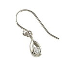 18金 ゴールド ピアス 18k ダイヤモンド ダイヤ 片耳 ダイヤモンド 一粒 ホワイトゴールドk18 宝石 送料無料 ユニセックス 男女兼用 人気 普段使い