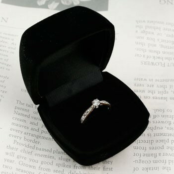 指輪 リング ジュエリーケース 指輪ケース 収納 ブラック