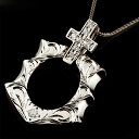 10金 ペンダントトップ ネックレス ペンダントトップ ネックレス メンズ 馬蹄 ハワイアンジュエリー ダイヤモンド ホワイトゴールドk10 クロス 十字架 ホ...