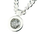 ダイヤモンド 1.0ct ネックレス シルバー ペンダントトップ メンズ 男性 喜平用 喜平用 喜平 ダイヤ 大粒 一粒 喜平チェーン 人気