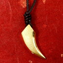 純金 ペンダントトップ ネックレス メンズ 24金 ゴールド 牙 爪 24K k24 キバ ツメ チャーム 人気 男性 スタンダード プレゼント ギフト