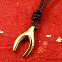 純金 ペンダントトップ ネックレス メンズ 24金 ゴールド ウィッシュボーン 24K k24 wishbone 人気 男性 スタンダード プレゼント ギフト