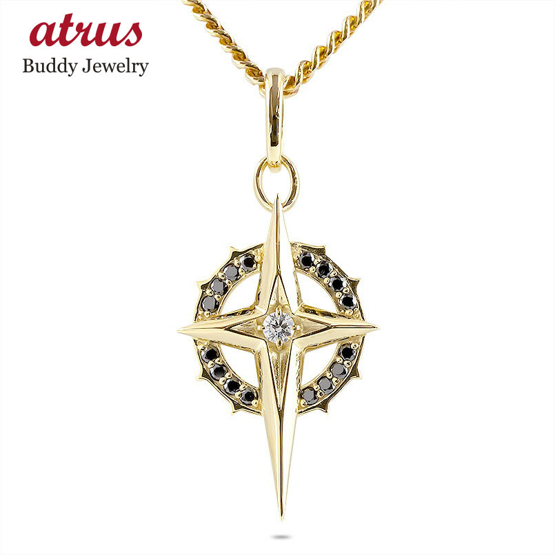 10金 ペンダントトップ ネックレス メンズ ゴールド ペンダント 喜平用 キュービックジルコニア シリウス イエローゴールドk10 キヘイ 男性 人気