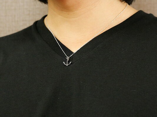 ネックレス メンズ ブラックダイヤモンド ホワイトゴールドk10 チェーン ペンダント イカリ アンカー メンズ ペンダント 10金 チェーン マリン系 ブラックダイヤ 送料無料 ジュエリー工房アトラスシンプルなアンカーネックレス ネックレス メンズ ブラックダイヤモンド ホワイトゴールドk10 チェーン ペンダント イカリ アンカー メンズ ペンダント 10金 チェーン マリン系 ブラックダイヤ 送料無料 ジュエリー工房アトラスシンプルなアンカーネックレス