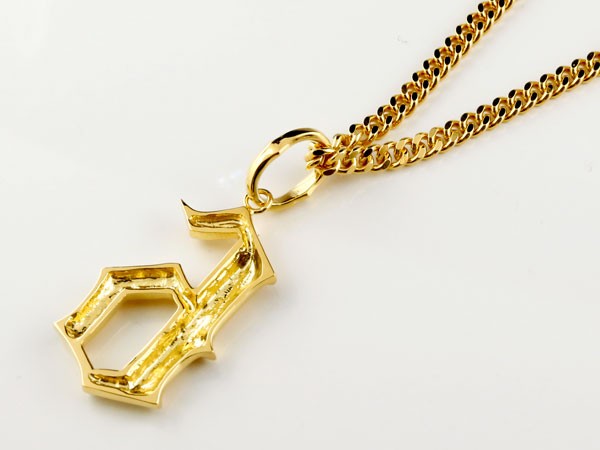 【10%OFFクーポンセール】 ネックレス メンズ 選べる数字 ナンバー ペンダントトッ...